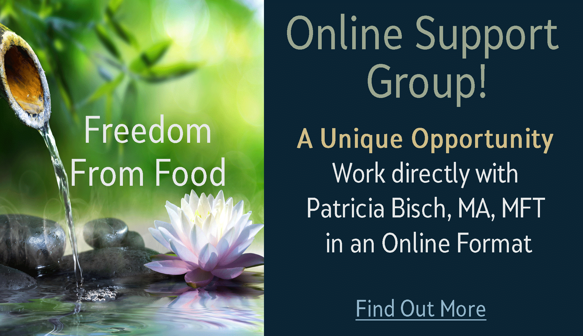 Online Support Group Announcement